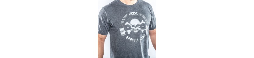 Tee-shirt Barbell Club de la marque ATX taille M à XXL pour hommes et femmes