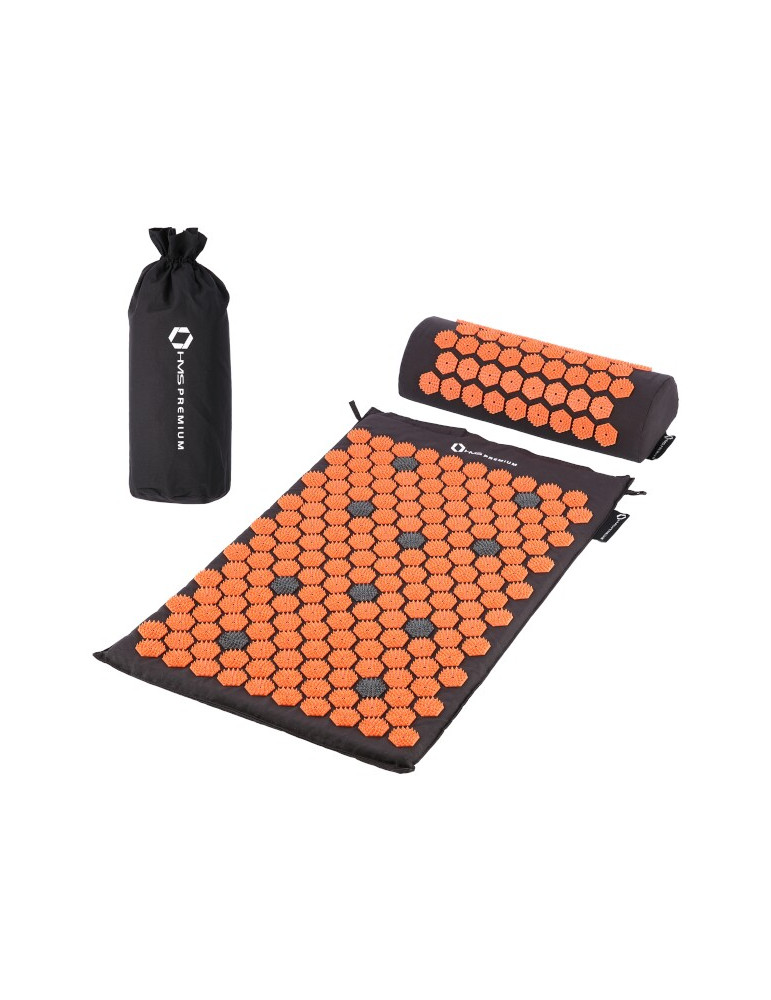 Kit de massage avec tapis, coussin et sac de rangement