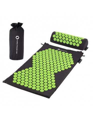 Kit de massage complet avec coussin, tapis et sac - 9618 aiguilles en plastique