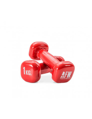 Haltère de Fitness en vinyle 0,5 à 5 kg pour séances en home-gym