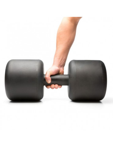 Haltères de musculation 50 à 90 kg pour athlètes professionnels avec  revêtement gomme