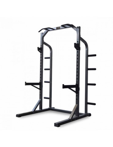 Half rack à squat de musculation ultra robuste pour trainings variés