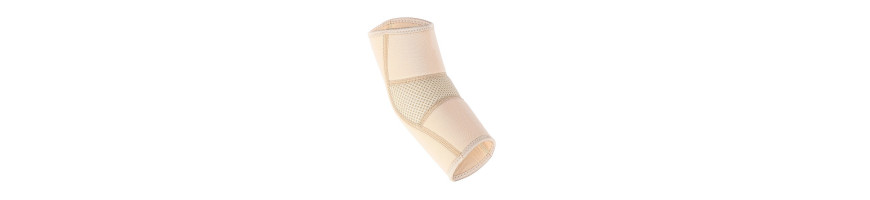 Bandage de maintien pour renfort du coude.