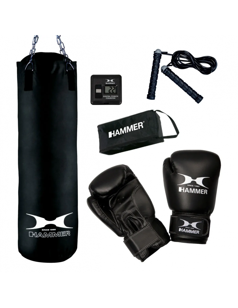 Kit de boxe avec équipement complet de boxe - professionnels et débutants