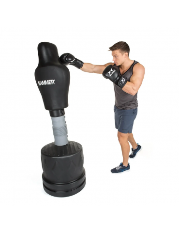 Mannequin de Boxe - Sac de Frappe sur Pied - Punching Ball pour