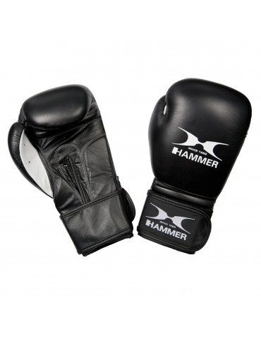 Gants de boxe professionnels en cuir synthétique • Fight Zone