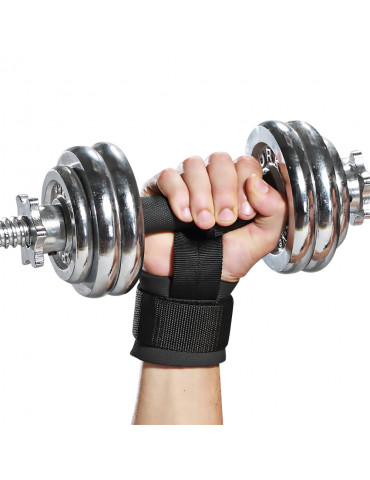 2pcs Gym Sangle Musculation Bande Poignet Support Fitness Lifting  Haltérophilie - musclepro