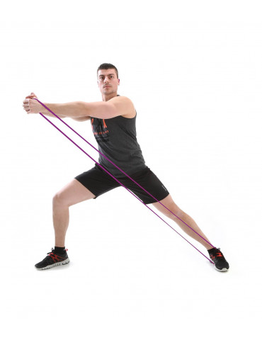 Matériel de musculation bande élastique pour training de fitness pas cher