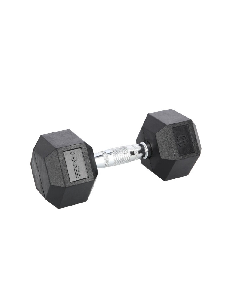 Haltère Musculation / Dumbbell Hexagonal Pro VirtuFit – 10 kg – A la Pièce