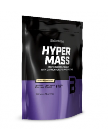 Hyper mass - Gainer protéiné en poudre avec glucides et créatine pour le développement musculaire