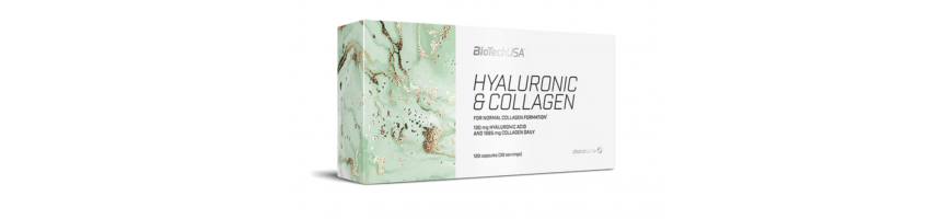 Hyaluronique and collagen biotech USA avec vitamines et BCAA