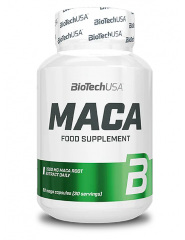 Méga gélules à l'extrait de racine de maca Biotech USA