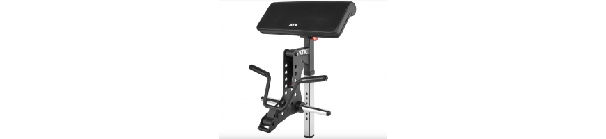 Biceps Curl machine pour banc de musculation