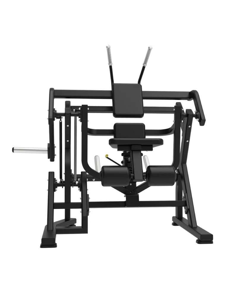 Strength plate loaded crunch machine pour l'entraînement des abdominaux