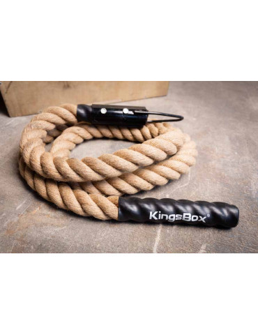 Climber rope chanvre