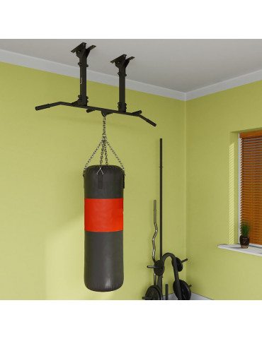 Support barre de traction et sac de frappe à fixation murale ou plafond