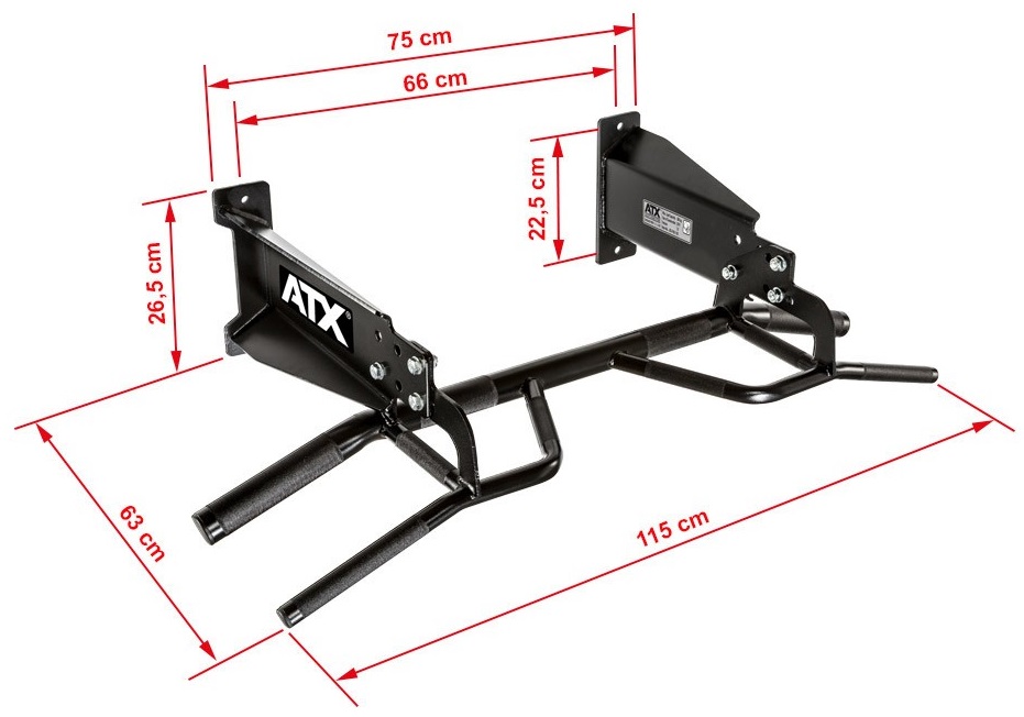Barre de traction pull up bar ATX professionnelle charge maximale