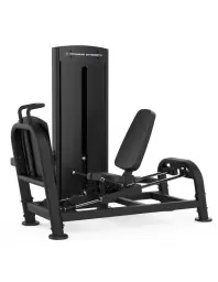 Leg press machine pro à charge sélective Titanium Strength black séries BS-S17 pour le renforcement des jambes