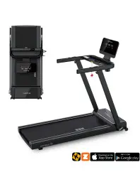Tapis de course pliable ZenRun15 avec vitesse ajustable de 1 à 16 km/h - Tapis roulant connecté