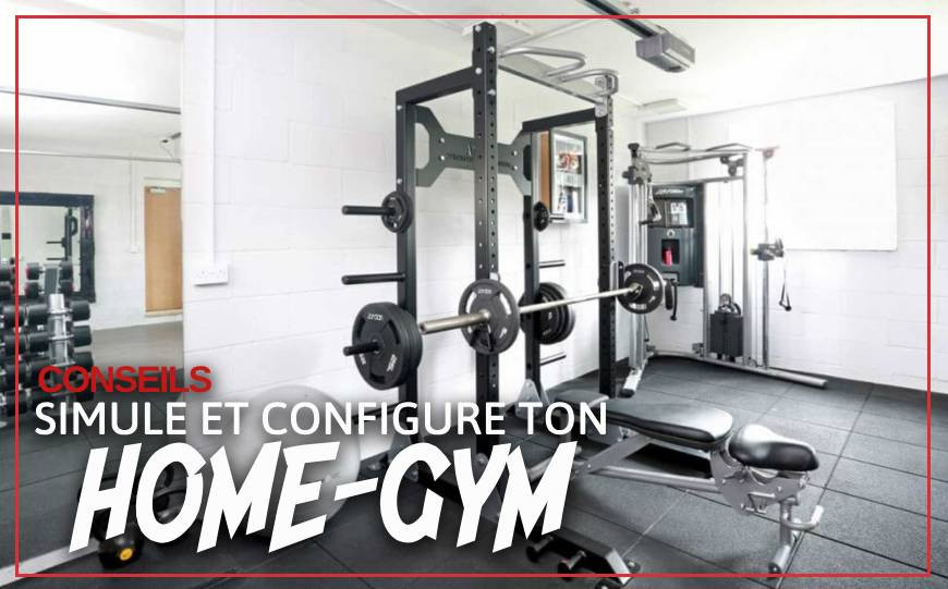 Configurateur pour Home-gym - Simule ta salle de sport à domicile 