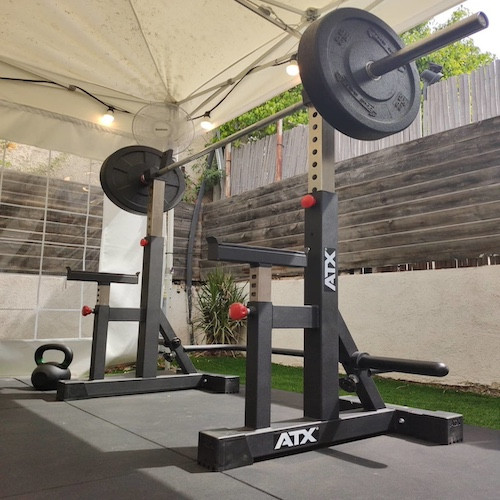 Free rack ATX pour exercices de musculation à la maison en homegym